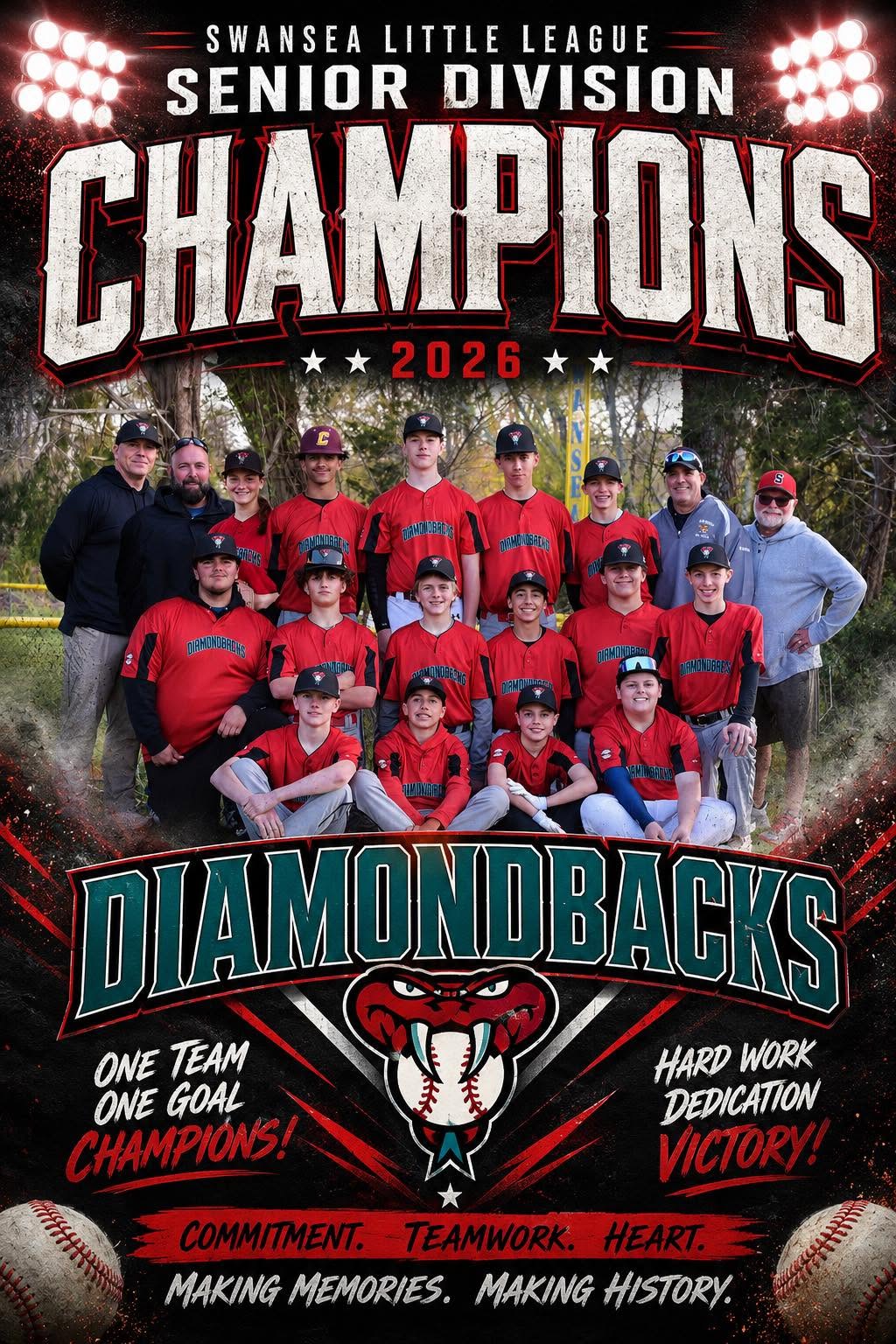 2026 Senior Division Champs Diamondbacks